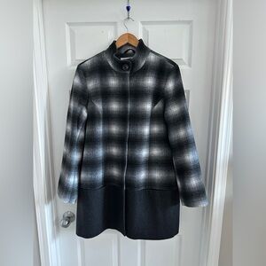 NWT. Cleo wool short coat